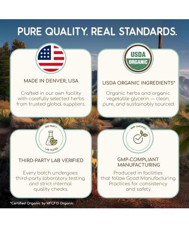 HerbEra Vermont Herbal Detox Blend - USDA Organic Extract Made in USA | Immune & Liver Support Liquid Drops | Ashwagandha Dandelion Root Ginger Milk Thistle Schisandra | 2 fl oz - Buy Online on GoSupps.com