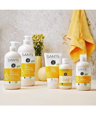 Sante Natural Cosmetics Conditioner for Stressed & Damaged Hair - Vegan Organic Olive Oil & Pea Protein - Repair Rinse 150ml (1 Pack) - Buy Online on GoSupps.com