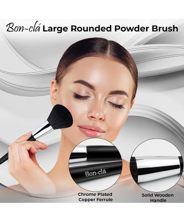 Bon-cl Large Powder Brush - Fluffy & Soft | Grasp Powder Evenly | Premium & Durable for Daily Makeup - Buy Online on GoSupps.com