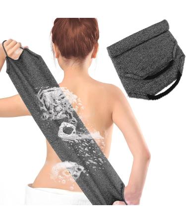 Double-Sided Exfoliating Back Scrubber with Handles for Deep Cleansing - Men and Women - Buy Online on GoSupps.com