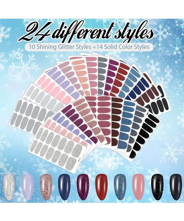 Thanksgiving Full Nail Stickers Fall Wraps Manicure Kit - 336 Pieces, Self-Adhesive Decals for Women & Girls - Cute Colorful Style - Buy Online on GoSupps.com