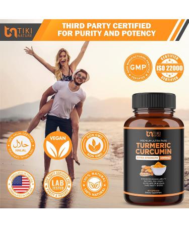 Turmeric Curcumin 5-in-1 4500mg - 3 Months Supply, Joint Pain Relief & Anti Inflammatory Supplement - Buy Online on GoSupps.com