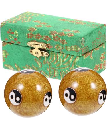 Gatuida 8 STK Chinese Massage Balls - Stress Relief Tool for Adults | Hand Roll Massage Devices for Relaxation - Buy Online on GoSupps.com