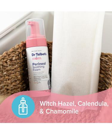 Dr. Talbot's Mom Perineal Soothing Foam - Cooling Postpartum Relief with Witch Hazel and Citroganix - Postpartum Essentials - 5 fl oz - Buy Online on GoSupps.com