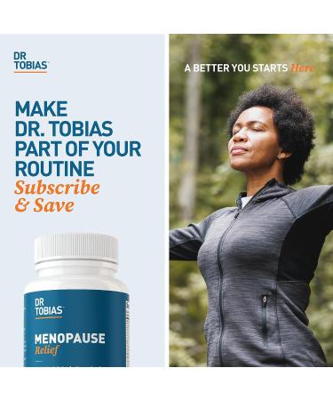 Dr. Tobias Menopause Relief with Black Cohosh & Soy Isoflavones - 60 Capsules - Buy Online on GoSupps.com