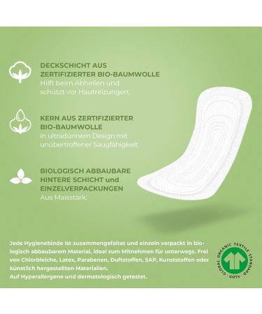 Buy 100% Organic Cotton Pocket Slip Inlays - 4 Packs of 24 (96 Total) | Eco-Friendly & Certified - Buy Online on GoSupps.com