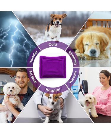 CoBee Soothing Earmuffs for Dogs | Noise Protection Ear Flap Head Wrap - XL Violet | Comfort & Care for Bathing - Buy Online on GoSupps.com
