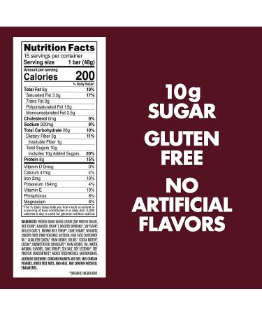 Clif Bar Luna Whole Nutrition Bar for Women - Caramel Walnut Brownie, 15 Pack (1.69 oz each) - Buy Online on GoSupps.com