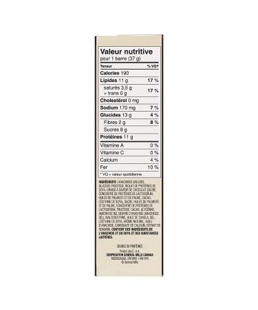 Nature Valley Protein Peanut Butter Dark Chocolate 4ct, 148g - Canadian Delight - Buy Online on GoSupps.com