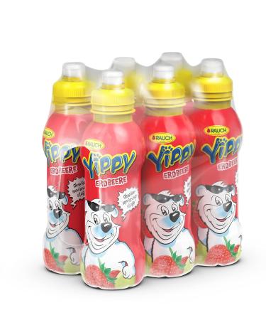 Rauch Yippy Strawberry 18-Pack - Refreshing 330ml Disposable Juice Boxes for Kids | International Shipping Available - Buy Online on GoSupps.com