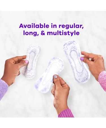 Always Radiant Daily Liners Regular Absorbency - 96 Count | Unscented, Odor-Free Protection - Buy Online on GoSupps.com