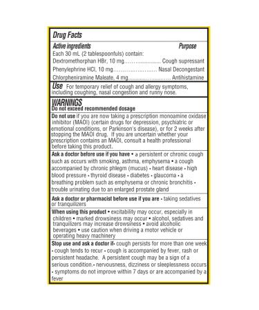 Father John's Medicine Plus Liquid 4 Fl Oz - Cold and Allergy Relief (Pack of 1) - Buy Online on GoSupps.com