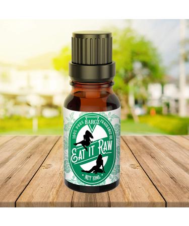 Bargz Eat It Raw Fragrance Perfume Oil Mature Fruity Scent with Sweet Awakening Effect - Flat Cap (10 ML) Sweet 0.34 Fl Oz (Pack of 1) - Buy Online on GoSupps.com