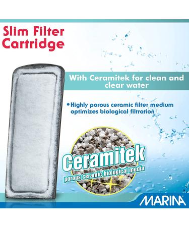 Marina Slim Filter Cartridge Bio-Carb with Carbon and Ceramic - for Effective Filtration - Buy Online on GoSupps.com
