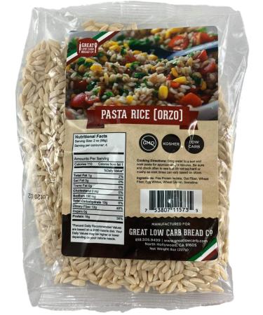 Great Low Carb Bread Co. Pasta Rice Ozro | Keto Pasta, Rice Noodles, Low Carb Pasta 8 Ounce