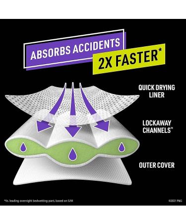 Pampers Ninjamas Boys S/M 44 Count | Nighttime Bedwetting Underwear - Buy Online on GoSupps.com