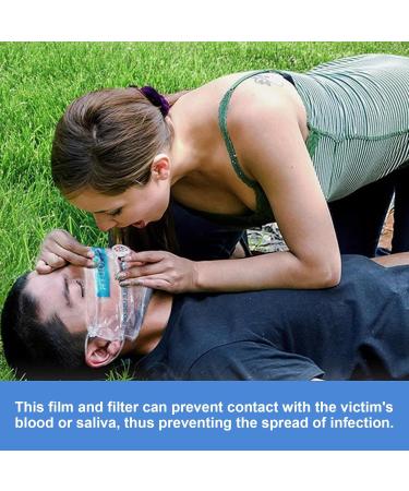 6-Piece Ventilation Mask Key Rings | CPR Masks for Adults & Children | First Aid Wearable & Mouth to Mouth Protection - Buy Online on GoSupps.com