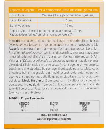 Named Food supplement Neurapas Forte 60 tablets 168 grams - Buy Online on GoSupps.com