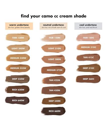 Buy Eleven Camo CC Cream - Color-Corrected Foundation with SPF 30 | Vegan & Cruelty-Free | Medium to Full Coverage Rich 640 W 30g - International Shipping Available - Buy Online on GoSupps.com