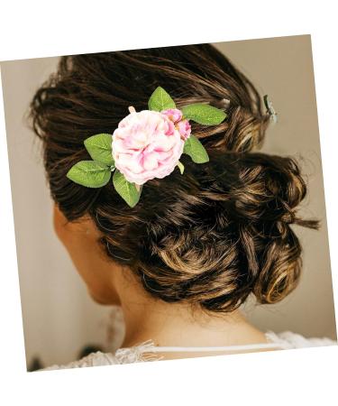 Housoutil Side Hair Combs Hair Comb Clips Versatile Hair Accessory Daily Wear Hair Accessory Hair Pin Hair Clip Flowers for Hair Decorative Hair Combs Side Combs for Women Thick Hair Fashion - Buy Online on GoSupps.com