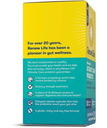 Renew Life Ultimate Flora Probiotic 100 Billion - 30 Vegetarian Capsules - Buy Online on GoSupps.com
