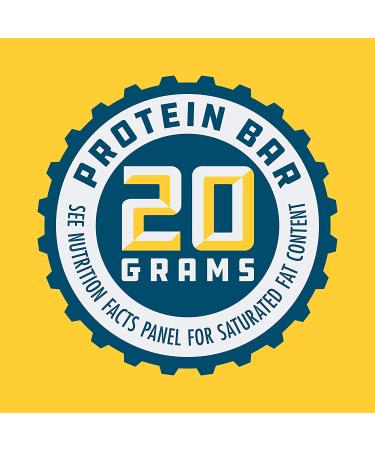 CLIF BUILDERS Protein Bars - Vanilla Almond | 20g Protein, Gluten-Free, 12 Count (2.4oz) - Buy Online on GoSupps.com