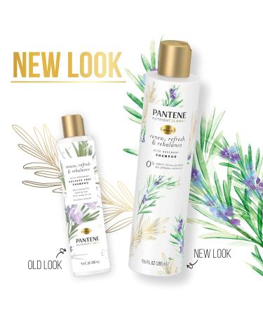 Buy Pantene Sulfate Free Shampoo - Rosemary Detangling Color Safe 9.6 oz | International Shipping - Buy Online on GoSupps.com