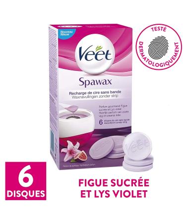Replacement Wax Panes 3 Series Pack - Veet Spawax Warm Wax for Long-Lasting Hair Removal & Silky Smooth Skin - 18 Pieces - Buy Online on GoSupps.com