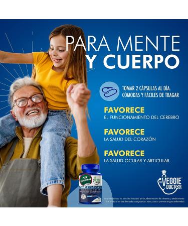 Suplemento Omega 3 Vegano en C psulas - cidos Grasos DHA DPA EPA con Vitamina E - Sin Carragenina - Mejor que el Aceite de Pescado - Beneficios para Articulaciones, Sistema Inmune y Prenatal - Buy Online on GoSupps.com