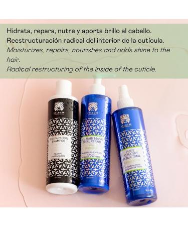 Valquer Damaged Hair Repair Treatment - Shampoo Keratin & Ice Hair Mask Set for Heavily Damaged Hair - International Shipping Available - Buy Online on GoSupps.com