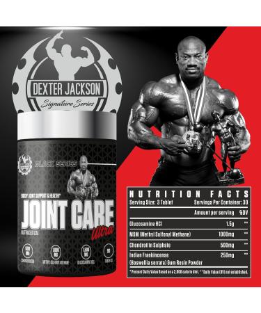 Buy Dexter Jackson Black Series Joint Care Ultra - Liver Support & Vitamins E & C | 90 Tablets - Buy Online on GoSupps.com