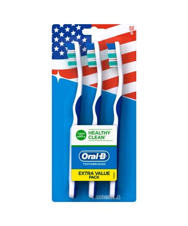Oral-B Healthy Clean 40 Soft Toothbrush 3 Count - Buy Online on GoSupps.com