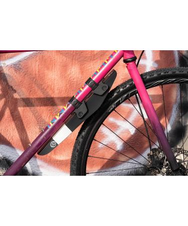 Portland Design Works Origami Front Fender - Black/Reflective | Shop Now - Buy Online on GoSupps.com