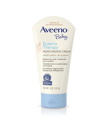 Aveeno Baby Eczema Therapy Moisturizing Cream  5 Ounce