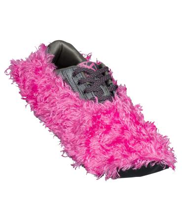 KR Strikeforce Bowling Flexx Shoe Cover Comes in Pairs - One Size Fits Most - Available in Several Colors and Patterns Fuzzy Pink