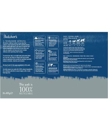 Butchers Recipe Chunks in Jelly 24 pack x 400g - Buy Online on GoSupps.com
