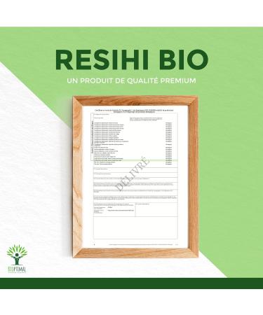 BIOPTIMAL - Organic Reishi - Superfood - Pure Reishi Powder - Cholesterol Immunity Circulation - Protein Fibers - China Origin - Packaged in France - Vegan - Buy Online on GoSupps.com
