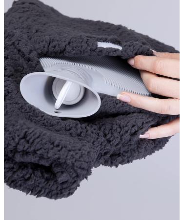 SLOUCHER 2-in-1 Foot Warmer & Hot Water Bottle - Super Soft Beige - 29x38 cm | International Shipping - Buy Online on GoSupps.com