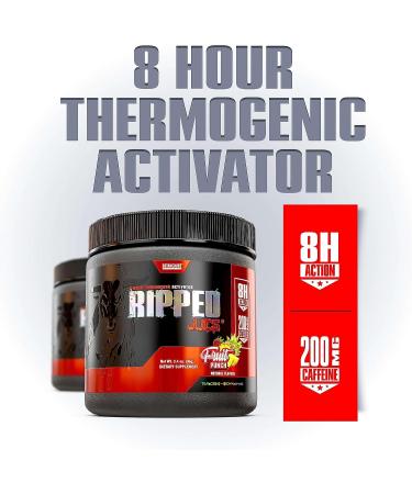 Betancourt Nutrition Ripped Juice Powder | Thermogenic & Nootropic Support | Energy & Focus Booster | 30 Servings (Fruit Punch) - Buy Online on GoSupps.com