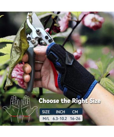 Shop New Upgraded 2 in 1 Thumb Brace | Removable Spica Splint for De Quervain's & Trigger Thumb | Left/Right Hand Support - Fast International Shipping - Buy Online on GoSupps.com