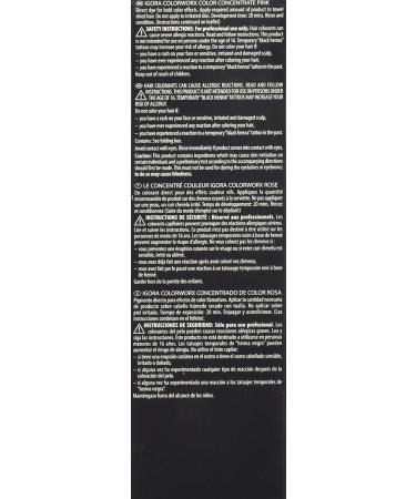 Buy Schwarzkopf IGORA ColorWorx Direct Dye - Vibrant Pink Color Concentrate for International Shipping - Buy Online on GoSupps.com