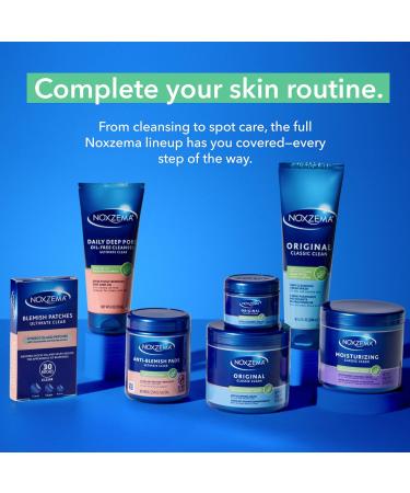 Noxzema Original Classic Clean Face Wash Deep Cleansing Cream for Fresh Healthy-Looking Skin Hydrating Formula Removes Dirt Oil & Makeup Dermatologist Tested 8 oz (6 Pack) Original 8 Fl Oz (Pack of 6) - Buy Online on GoSupps.com