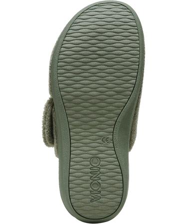 Vionic Women's Gemma 5 Army Green - Stylish and Comfortable Orthotic Slippers - Buy Online on GoSupps.com