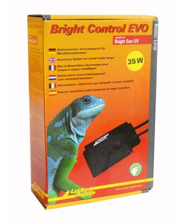 Lucky Repile Bright Control Evo - 70 W Admission device for metal stamping lamps - Electronic ballast for Bright Sun UV Remitters - Operating unit UV lamp - Accessories Terrarium Lighting 70 Watt
