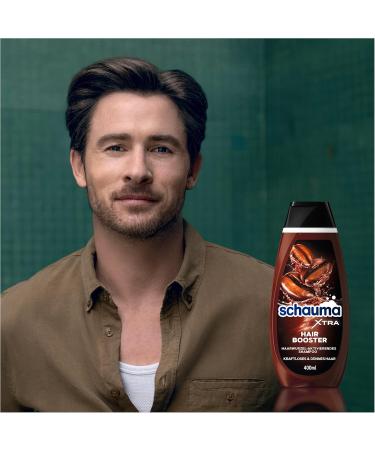 handle Schauma XTRA Caffeine Shampoo Hair Booster 5 x 400 ml hair shampoo helps prevent hair loss shampoo with caffeine activates the hair roots for lifeless and thin hair 400 ml 5er Pack - Buy Online on GoSupps.com