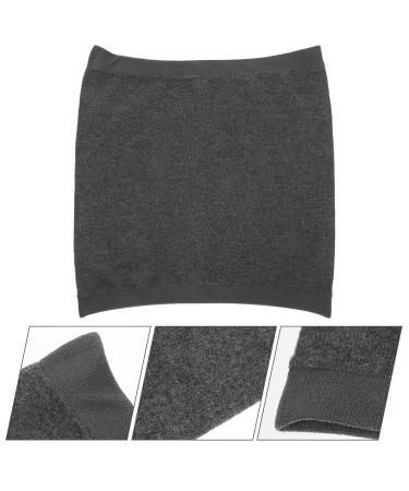 Gatuida Waist Belt Wrap - Lumbar Support & Winter Waist Warmer | Soft Abdominal Protector in Grey - Buy Online on GoSupps.com