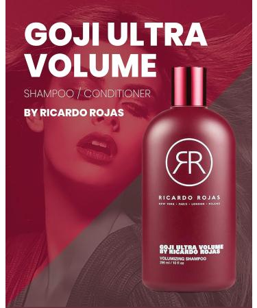 Haircare Goji Ultra Volume Conditioner - Antioxidant Infused Strengthens Hair & Scalp Weightless Formula for Extreme Volume - 10 fl oz/296 mL - Buy Online on GoSupps.com