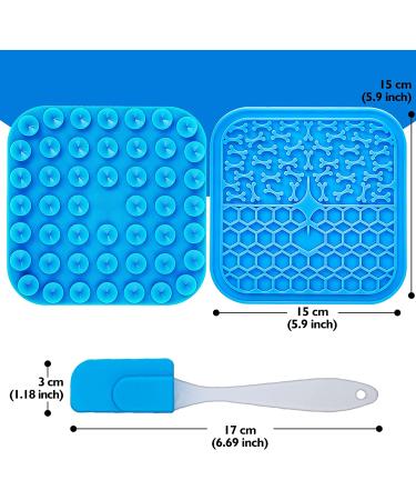 3 Pack Lick Mat for Dogs and Cats - Dog Slow Feeder & Grooming Mat - Food-Grade & Non-Toxic - Buy Online on GoSupps.com