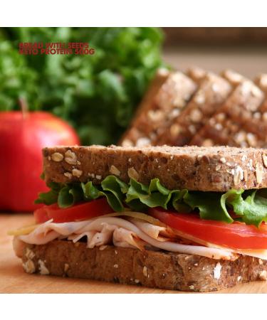 Keto Protein Bread Mix 500g - Low Carb High Fiber Sugar-Free Multi-Seed Freezable 3-Pack for Keto Dieters - Buy Online on GoSupps.com