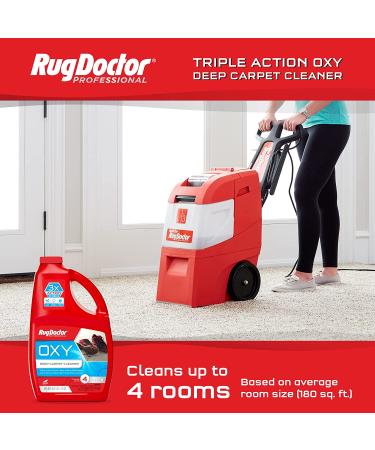 Rug Doctor Triple Action Oxy Carpet Cleaner 48 oz | Deep Cleans, Deodorizes & Protects | Professional-Grade Formula - Buy Online on GoSupps.com